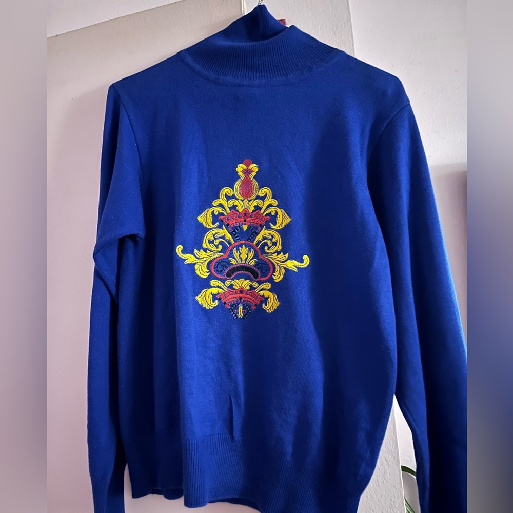 Lauren Cole Royal Blue sweater